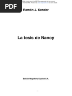 La tesis de Nancy. Ramon J. Sender.pdf