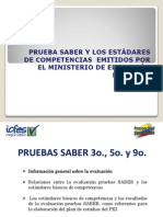 Pruebasabervsestandarescompetencias 130717210313 Phpapp01 PDF