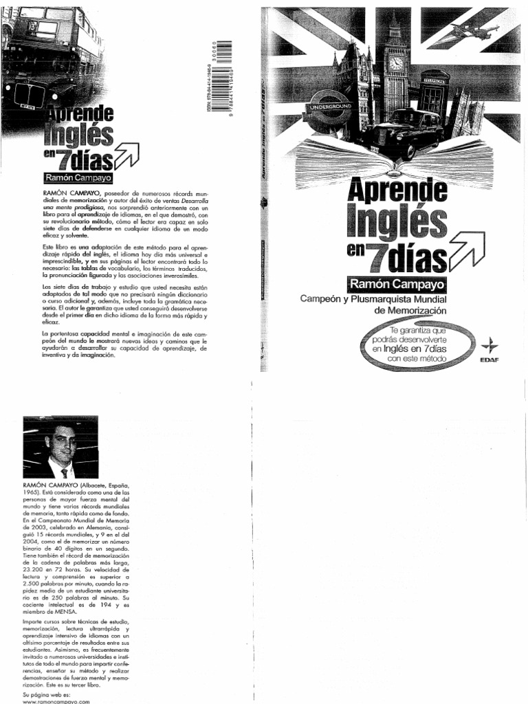 Aprende Ingles en 7 Dias PDF | PDF | Lengua española | Idioma en Inglés