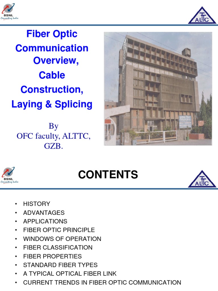 Fiber Optic Communication Overview | PDF | Optical Fiber | Dispersion ...