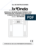 Bascula MX Onda PDF