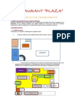 Restaurant Plaza - Plan de Mejoramiento