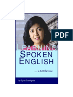 Learning Spoken English