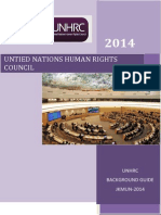 Background Guide UNHRC JKMUN 2014