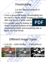 3 Image Thresholding