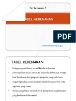 Pert-2-Tabel Kebenaran Baru PDF