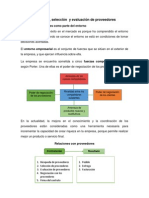 Selección y Evaluacion de Proveedores