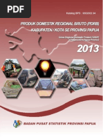 Download Produk Domestik Regional Bruto 29 Kabupaten Di Papua 2013 by DeswindaAyudia SN243404343 doc pdf