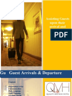 Guest Arrivals and Departures Manual