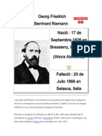 Georg Friedrich Bernhard Riemann PDF