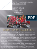 Ir Presentation Trade Unions