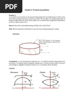 Module 5: Worked Out Problems