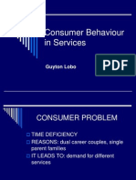 Consumer Behaviour in Services