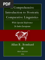 A Comprehensive Introduction To Nostratic Comparative Linguistics (Bomhard)