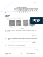 YEAR 2003 Section A: 4551/2 Variation Biology Paper 2