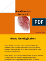 Lecture 3 Brand Identity