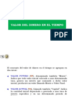 Valor del Dinero en el  Tiempo.pptx