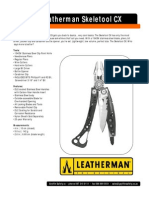Leatherman Skeletool CX PDF