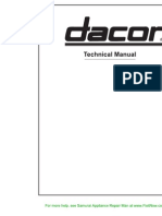 Dacor Technical Manual | Electric Current | Relay
