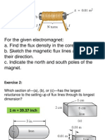Exercise Magnetic Circuit