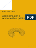Geometria Per A La Informàtica Gràfica I CAD PDF