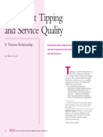 Restaurant Tipping & Service Quality PDF