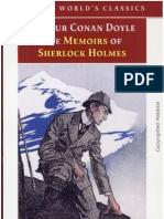 Arthar Conan - Memoires of Sherlock Holmes