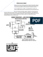 Esquema de Miliohimetro PDF