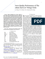 Analysis of Power Quality Performance of the Dutch Medium and Low Voltage Grids