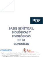 Bases Biologicas de La Conducta