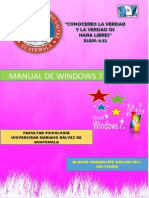 Manual de Windows 7 Original