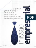 Missão Empresarial: Abrindo a Porta para a Igreja Brasileira, Empresas e Empresários em Missão
