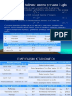 Modeli Ocene Tačnosti Ocena Pravaca i Ugla