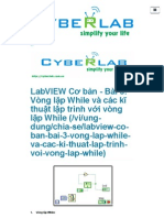 LabVIEW Cơ Bản - Bài 3 - Vòng Lặp While Và Các Kĩ Thuật Lập Trình Với Vòng Lặp While - Cyberlab - Simplify Your Life