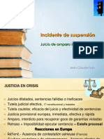 5 Incidente de Suspensión (Juicio de Amparo Indirecto) PDF