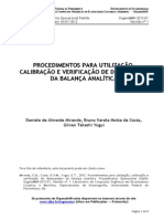 Calibração de Balança PDF