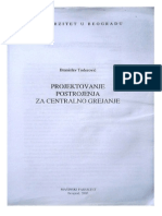 Projektovanje Postrojenja Za Centralno Grijanje