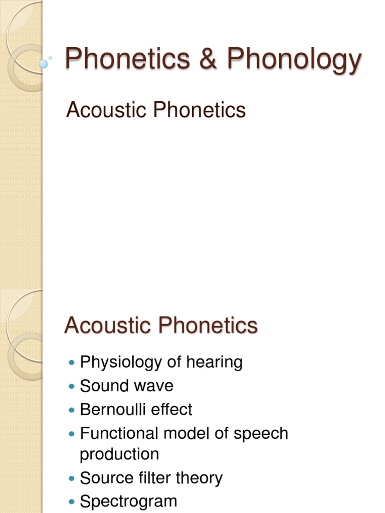 Acoustic Hearing Sound