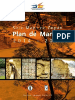 Plan de Manejo Sitio Maya Copán 2014-2020 PDF