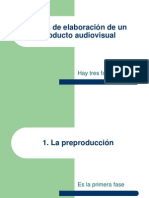 Elaboracion de Un Producto Audiovisual