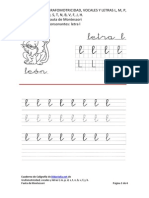 7 - Letra L Pauta de Montessori PDF