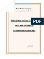 BCU Estandares Minimos CERT PDF