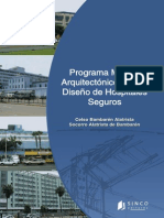 Programa Mxdico Arquitectonico para Disexo de Hospitales Seguros PDF