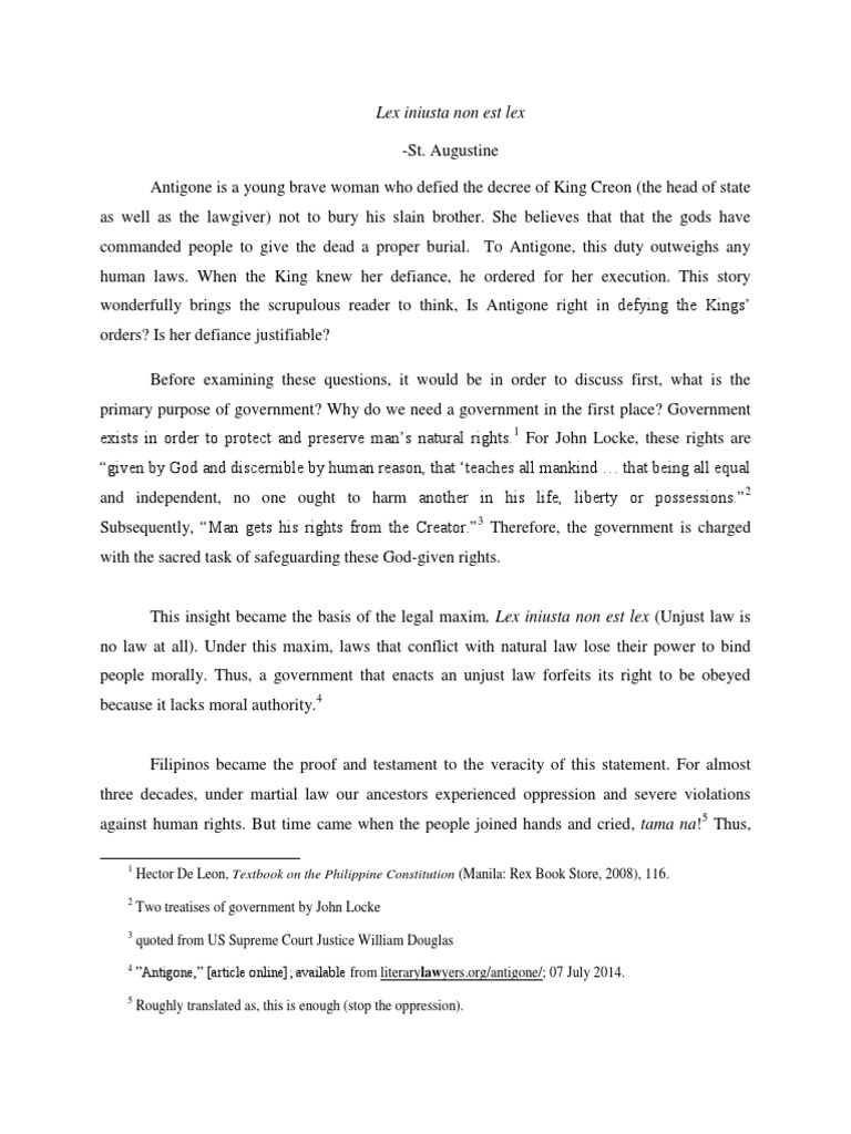 Thesis for antigone picture