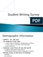 Writing Survey