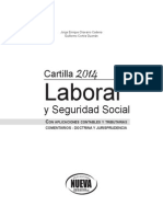 Cartilla Laboral y Seguridad Social 2014