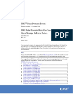 Docu54068 Data Domain Boost OpenStorage Release Notes, 2.6.3.0