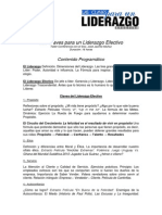 Las Claves para Un Liderazgo Efectivo PDF