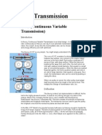 Transmission: CVT (Continuous Variable Transmission)