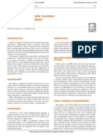 Tratment of Patella Luxation Traditional Techniques PDF